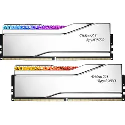 Trident Z5 Royal Neo RGB Silver 48GB DDR5 8000MHz CL40 Kit Dual Channel