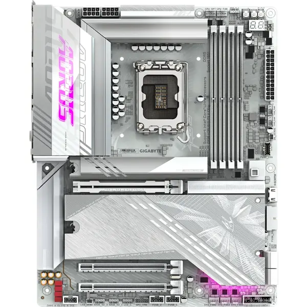 Placa de baza Gigabyte Z890 AORUS ELITE X ICE Socket 1851