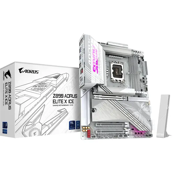 Placa de baza Gigabyte Z890 AORUS ELITE X ICE Socket 1851