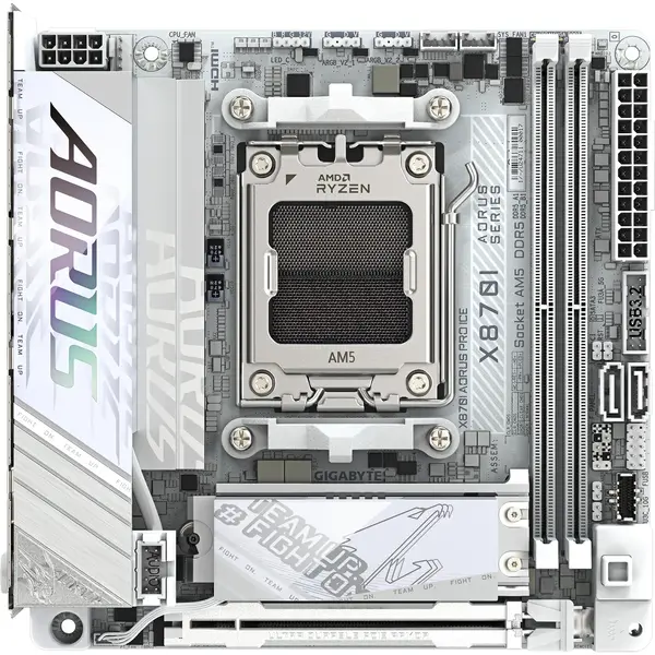 Placa de baza Gigabyte X870I AORUS PRO ICE Socket AM5