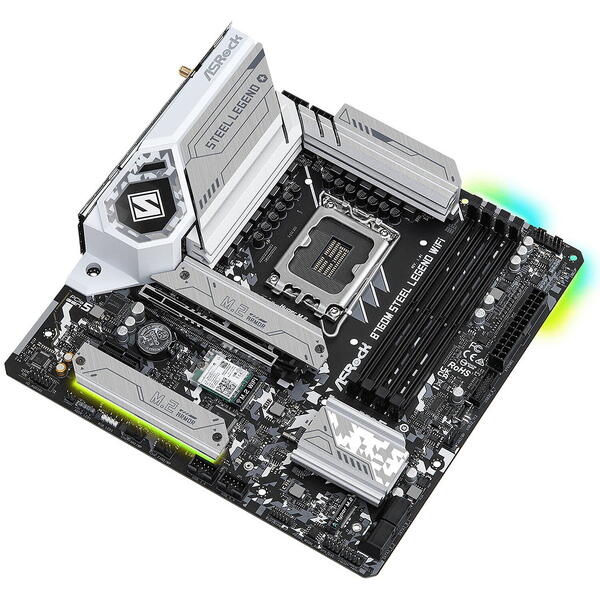 Placa de baza ASRock B760M Steel Legend WiFi Socket 1700