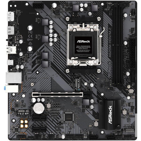 Placa de baza ASRock A620M-HDV/M.2 Socket AM5