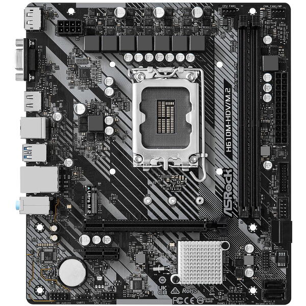 Placa de baza ASRock H610M-HDV/M.2 R2.0 Socket 1700