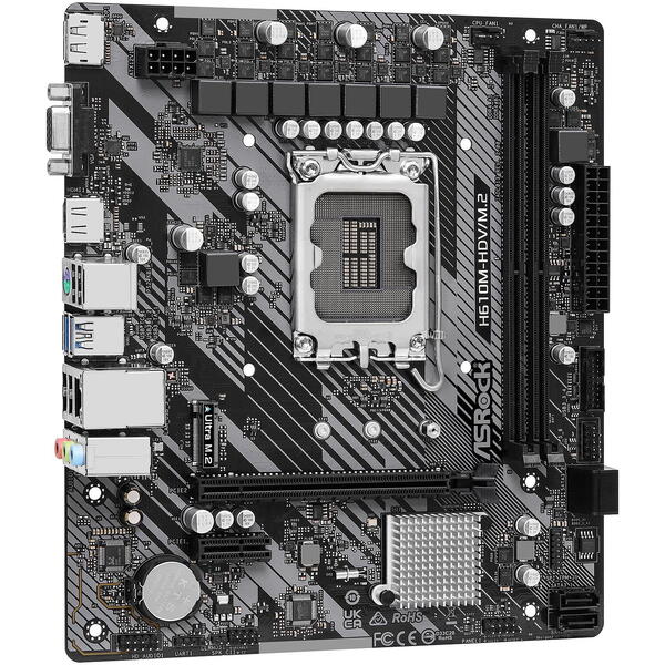 Placa de baza ASRock H610M-HDV/M.2 R2.0 Socket 1700