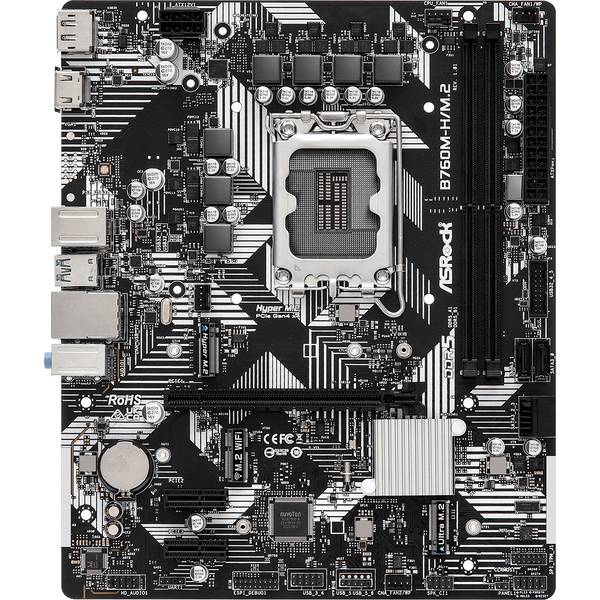 Placa de baza ASRock B760M-H/M.2 Socket 1700