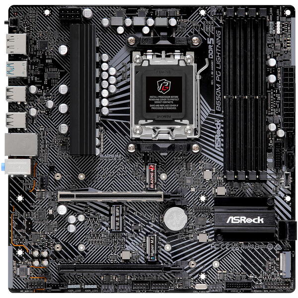 Placa de baza ASRock B650M PG Lightning Socket AM5