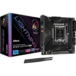 Placa de baza ASRock Phantom Gaming B760I LIGHTNING WIFI Socket 1700