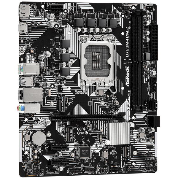 Placa de baza ASRock B760M-H/M.2 Socket 1700