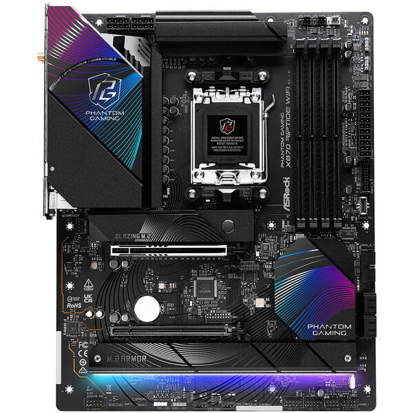 Placa de baza ASRock X870 RIPTIDE WiFi Socket AM5