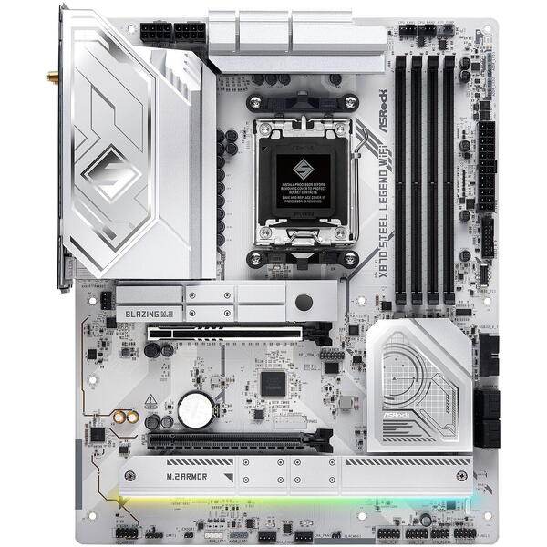 Placa de baza ASRock X870 Steel Legend WiFi Socket AM5