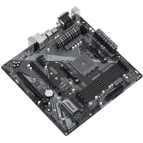 Placa de baza ASRock B450 Pro4 R2.0 Socket AM4