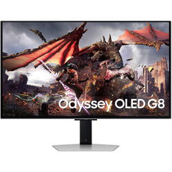 Odyssey G8 G80SD OLED LS32DG802SUXDU 32 inch UHD QD-OLED 0.03 ms 240 Hz HDR, Smart , Argintiu