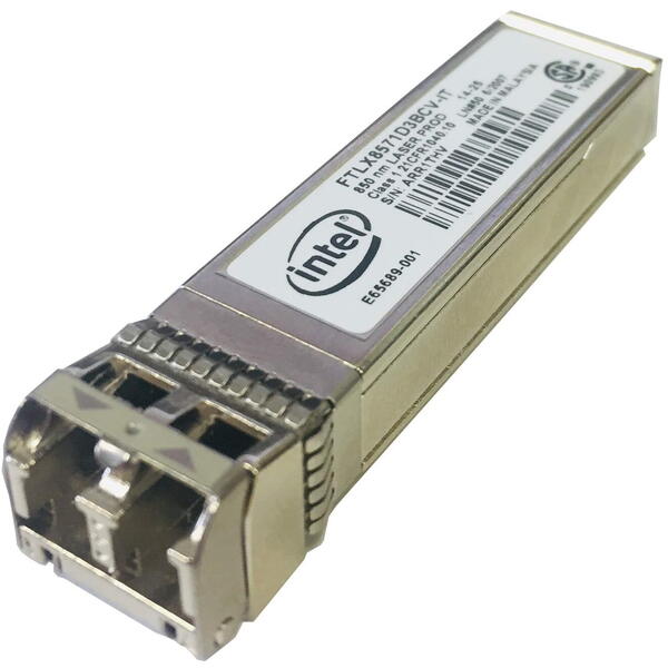 Modul SFP Intel E10GSFPSR SFP+ SR Optics, 10GbE, 800nm, 0.3km