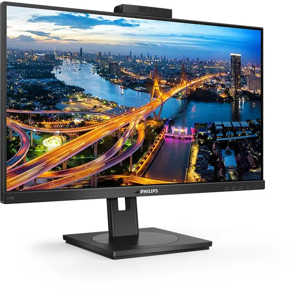 Monitor LED Philips 275B1H 27 inch QHD IPS 4 ms 75 Hz Negru