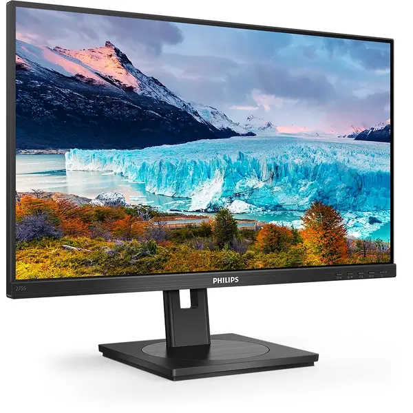 Monitor LED Philips 75S1AE, 27 inch, QHD, 4ms, 75Hz, Negru