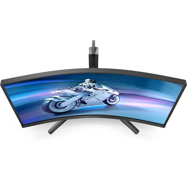 Monitor Gaming Philips Evnia 27M2C5500W 27 inch QHD VA 0.5 ms 240 Hz HDR Curbat Negru