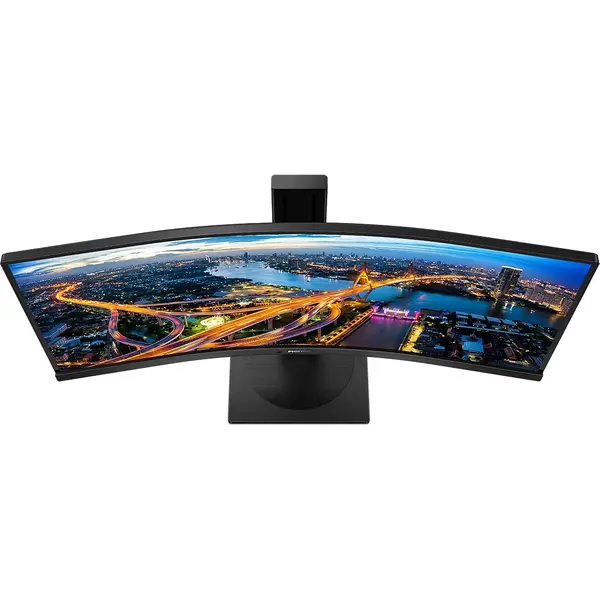 Monitor LED Philips 346B1C 34 inch UHD VA 5 ms 100 Hz USB-C Curbat Negru