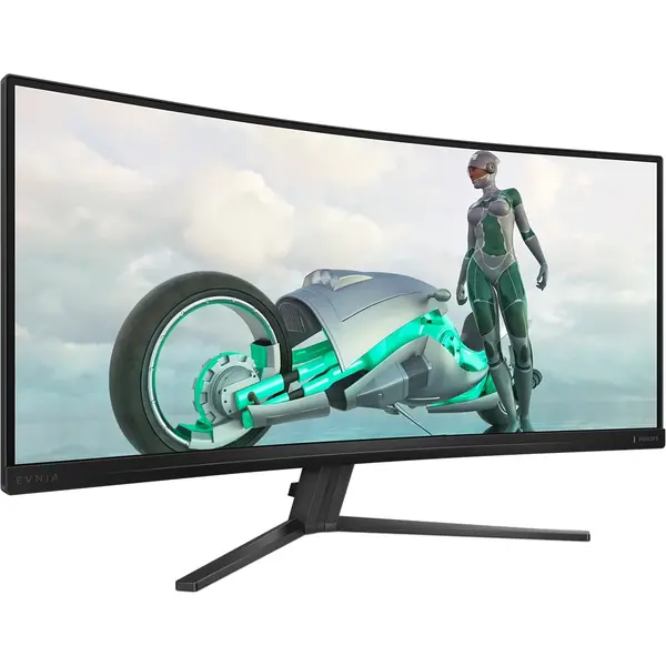 Monitor Gaming Philips Evnia 34M2C3500L 34 inch UWQHD VA 0.5 ms 180 Hz HDR Curbat Negru