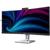 Monitor LED Philips 34B2U6603CH 34 inch UWQHD VA 4 ms 120 Hz Webcam Thunderbolt HDR Curbat Argintiu