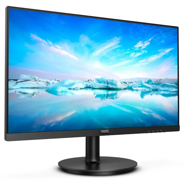 Monitor LED Philips 221V8A, 21.5 inch FHD VA 4ms 75Hz Negru