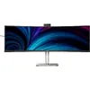 Monitor LED Philips 49B2U5900CH/00 48.8 inch 5K VA 4 ms 75 Hz Webcam USB-C HDR Curbat Argintiu