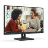 Monitor LED AOC 24E3UM 23.8 inch FHD VA 4 ms 75 Hz Negru