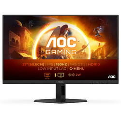 Monitor Gaming AOC 27G4XE 27 inch FHD IPS 0.5 ms 180 Hz HDR Negru