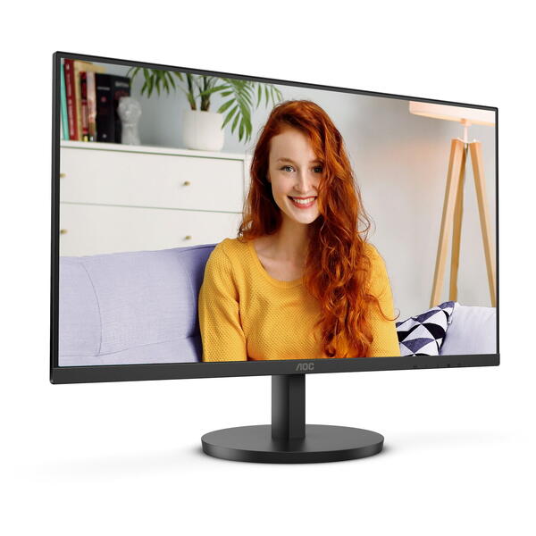 Monitor LED AOC Q27B3CF2 27 inch QHD IPS 4 ms 100 Hz Negru