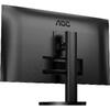 Monitor LED AOC U27B3A 27 inch UHD IPS 4 ms 60 Hz HDR Negru