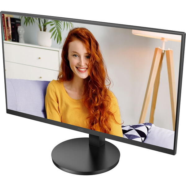 Monitor LED AOC U27B3A 27 inch UHD IPS 4 ms 60 Hz HDR Negru