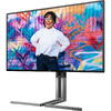 Monitor LED AOC Q27U3CV 27 inch QHD IPS 4 ms 75 Hz USB-C HDR Negru/Argintiu