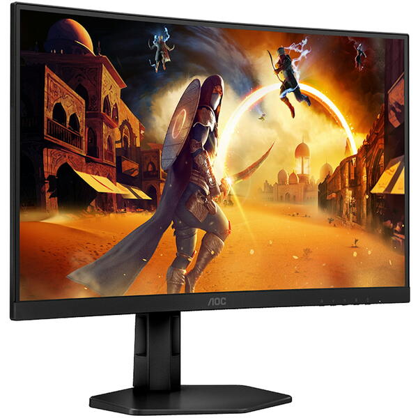 Monitor Gaming AOC CQ27G4X 27 inch QHD VA 0.5 ms 180 Hz HDR Curbat Negru