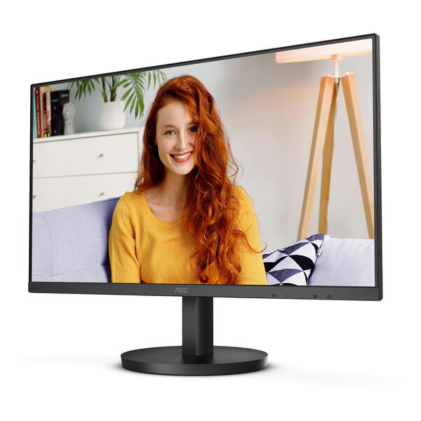 Monitor LED AOC 24B3HMA2 23.8 inch FHD VA 1 ms 100 Hz Negru