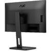 Monitor LED AOC 24P3CW 23.8 inch FHD IPS 5 ms 75 Hz Webcam USB-C Negru