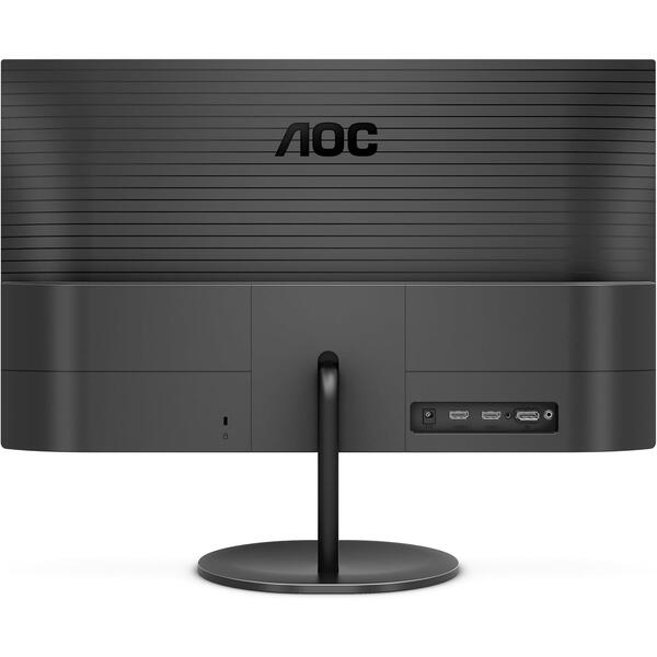 Monitor LED AOC Q24V4EA 23.8 inch 4 ms Negru 75 Hz Negru