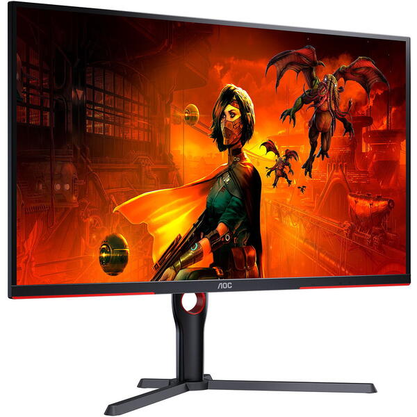 Monitor Gaming AOC U32G3X/BK 31.5 inch UHD IPS 1 ms 144Hz HDR Negru