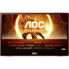 Monitor Gaming AOC Portabil AGON 16G3 15.6 inch FHD IPS 4 ms 144 Hz USB-C Negru/Rosu