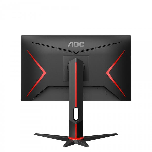 Monitor Gaming AOC AGON 24G2ZU 23.8 inch FHD IPS 0.5 ms 240 Hz Negru/Rosu