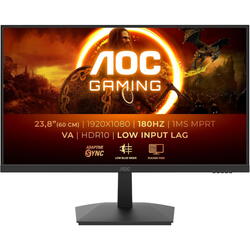 Monitor Gaming AOC 24G15N2 23.8 inch FHD VA 4 ms 180 Hz Negru