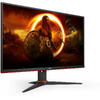 Monitor Gaming AOC Q27G2E 27 inch QHD VA 1 ms 155 Hz Negru/Rosu