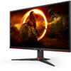 Monitor Gaming AOC Q27G2E 27 inch QHD VA 1 ms 155 Hz Negru/Rosu