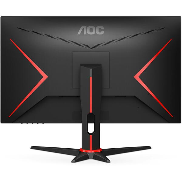 Monitor Gaming AOC Q27G2E 27 inch QHD VA 1 ms 155 Hz Negru/Rosu