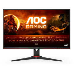 Q27G2E 27 inch QHD VA 1 ms 155 Hz Negru/Rosu