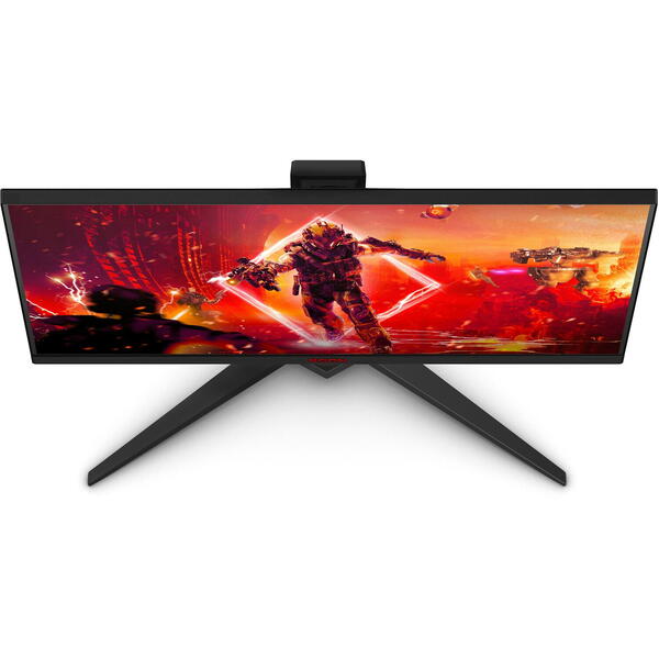 Monitor Gaming AOC AGON AG275QXN 27 inch QHD VA 1 ms 165 Hz HDR Negru/Rosu