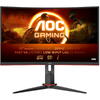 Monitor Gaming AOC AGON 27G2ZN3 27 inch FHD VA 0.5 ms 280 Hz HDR Negru/Rosu