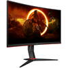 Monitor Gaming AOC AGON 27G2ZN3 27 inch FHD VA 0.5 ms 280 Hz HDR Negru/Rosu