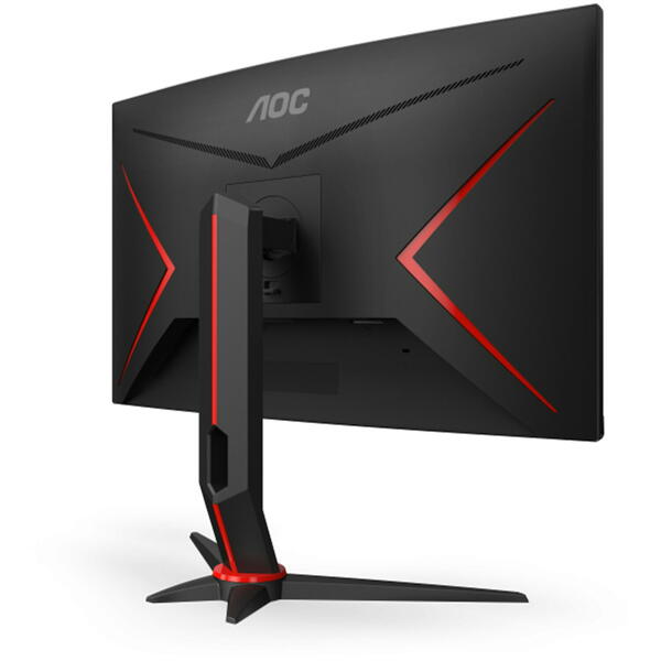 Monitor Gaming AOC AGON 27G2ZN3 27 inch FHD VA 0.5 ms 280 Hz HDR Negru/Rosu