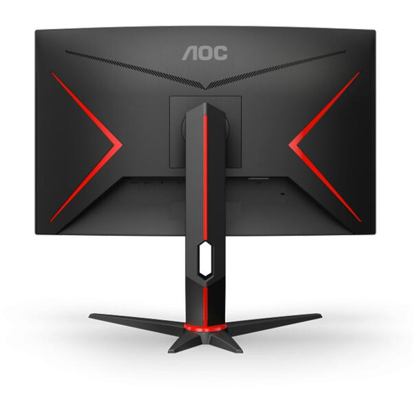 Monitor Gaming AOC AGON 27G2ZN3 27 inch FHD VA 0.5 ms 280 Hz HDR Negru/Rosu