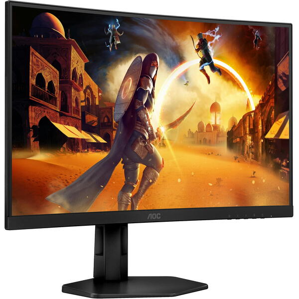 Monitor Gaming AOC C27G4ZXU 27 inch FHD VA 0.3 ms 280 Hz HDR Curbat Negru