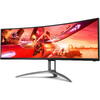 Monitor Gaming AOC AGON AG493UCX2, 48.8 inch 5K VA 1ms 165Hz Negru